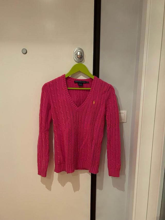 Jersey Polo Ralph Lauren rosa talla S