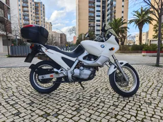BMW F650 ST Moto Blanca