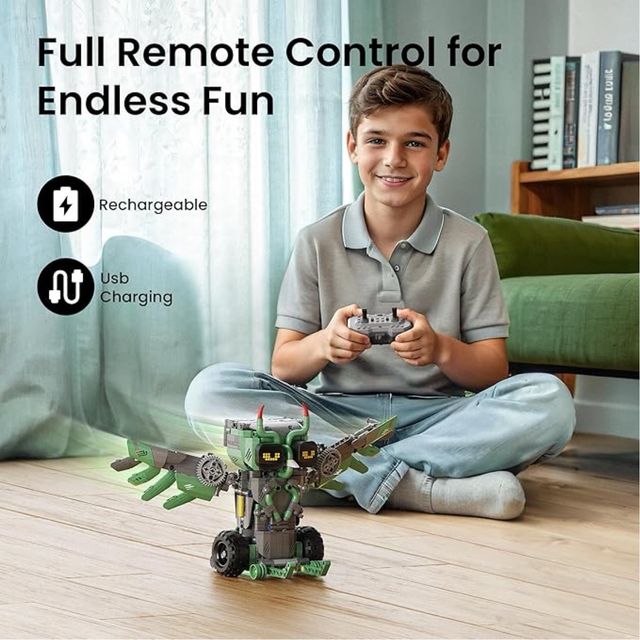 Kit di costruzione robot 5 in 1 727pz. NUOVO