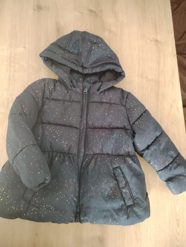 Chaqueta azul con brillos T. 12-18 meses