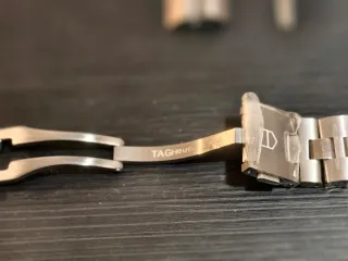 Correa TAG Heuer Plata Plásticos originales