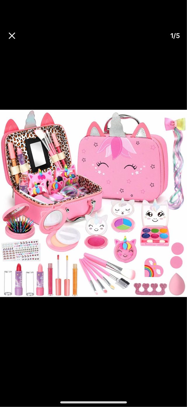 Maletín Maquillaje Unicornio Infantil