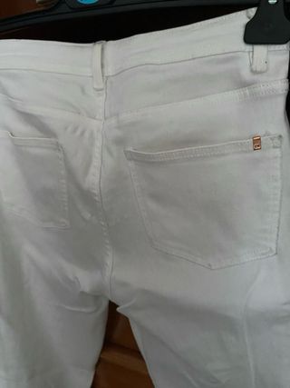 Pantalones blancos talla 38