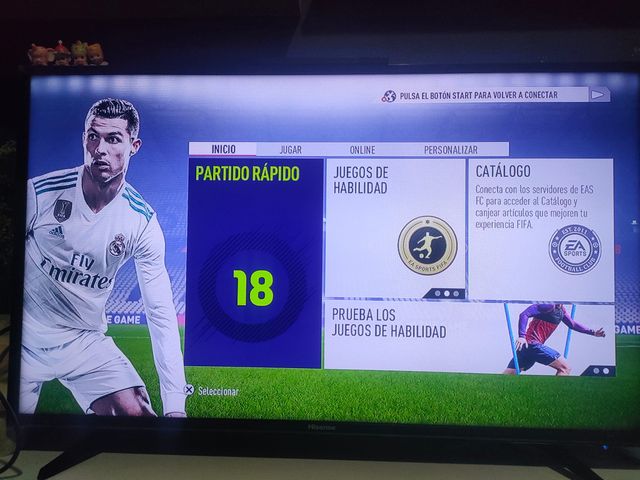 Consola Play Station 3 PS3 + Mando + FIFA 18