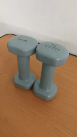 2 Pesas 1.5 kg Decathlon