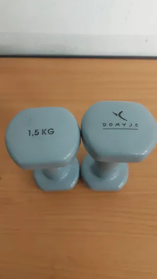 2 Pesas 1.5 kg Decathlon