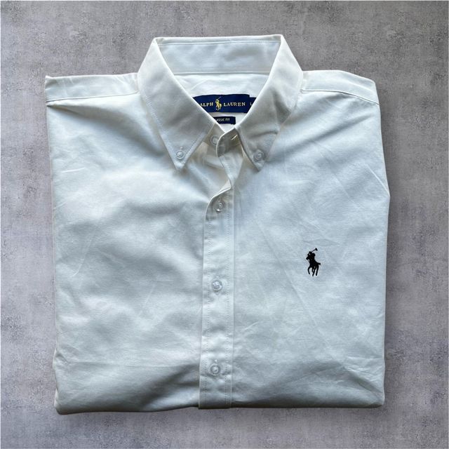 Camisa Ralph Lauren Blanca Talla L