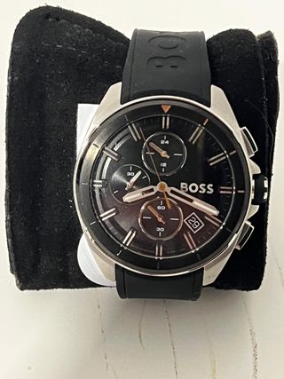 Reloj Hugo Boss Negro y Plateado