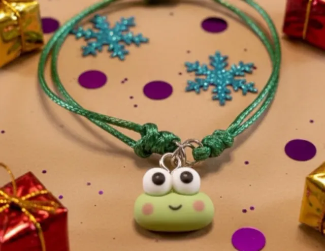 Pulsera Sanrio Rana Verde