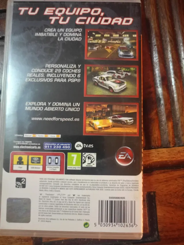 PSP Need for Speed Carbono Domina la Ciudad