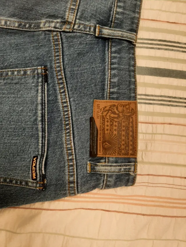 Vaqueros Volcom Azules