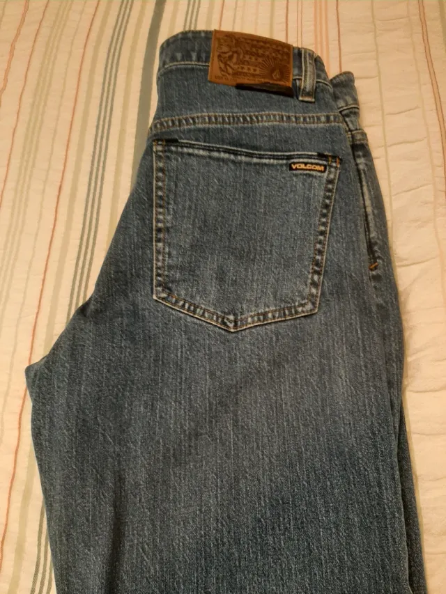 Vaqueros Volcom Azules