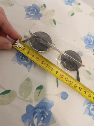 Occhiali Kenglevisch Unisex Rotondi Neri Oro