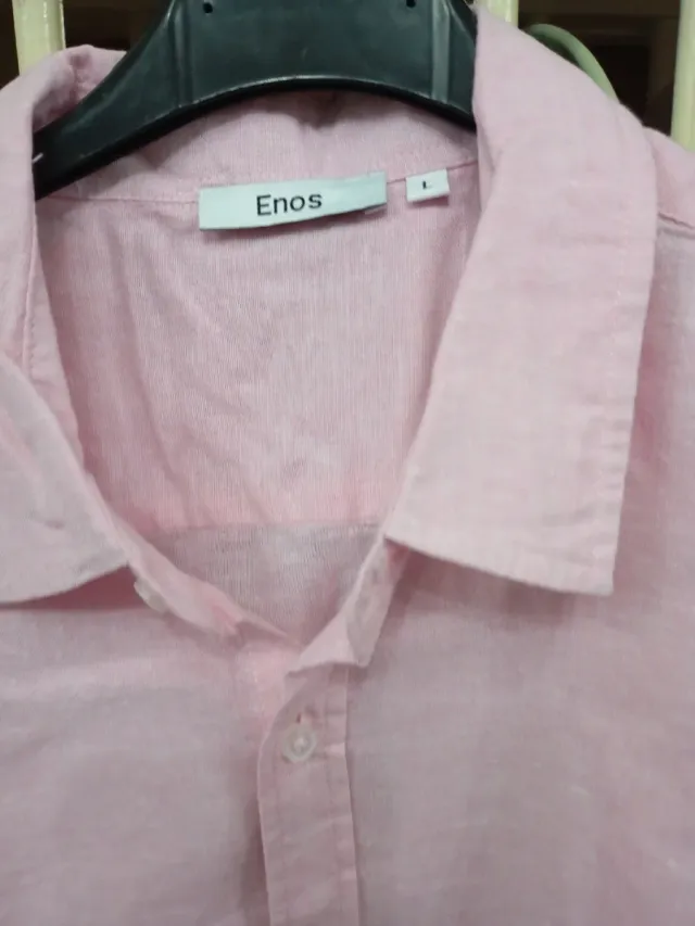 Camisa Enos Rosa Talla M
