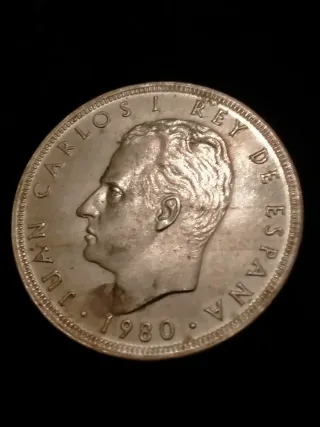 Moneda España 80 PTAS