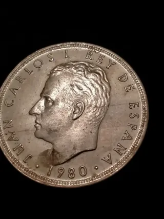 Moneda España 80 PTAS
