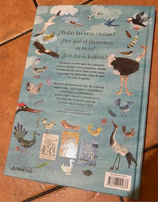 El cuerpo humano; La tierra y el universo y Aves
