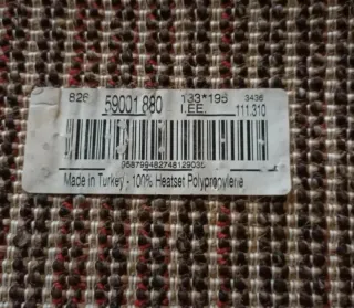 Tappeto marrone 133x195 cm