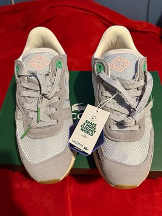 Lacoste Bambas Azul y Gris