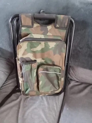Silla Mochila Camuflaje