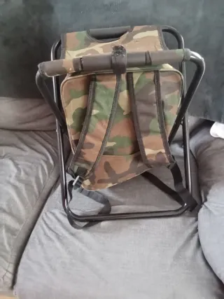 Silla Mochila Camuflaje