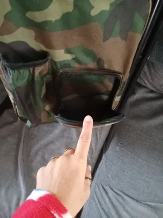 Silla Mochila Camuflaje