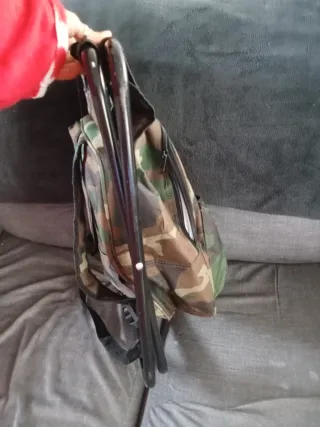 Silla Mochila Camuflaje