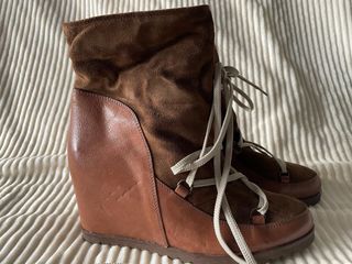 Botas Fabio Rusconi Cuña Borreguito T.39