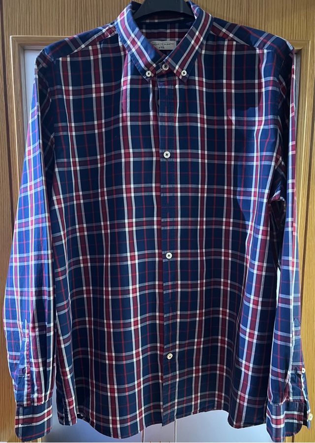 Camisa cuadros Easy Wear Talla XXL