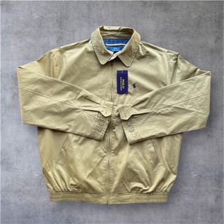 Chaqueta Harrington Beige Talla XL Polo Ralph Laur