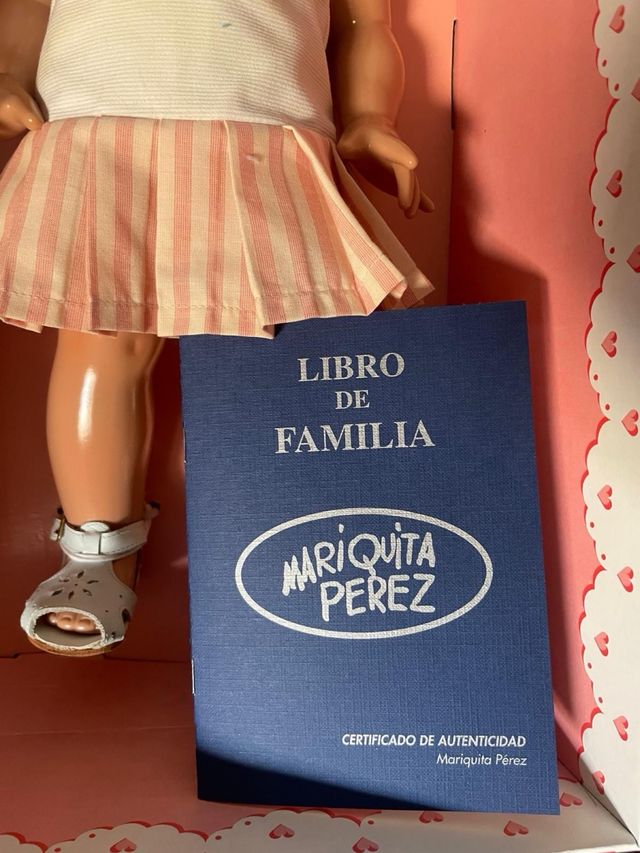 Muñeca Mariquita Pérez clásica.