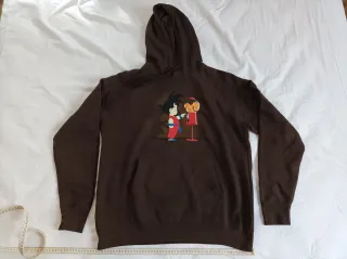 Sudadera Goku Marrón Talla L