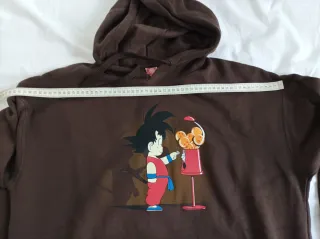 Sudadera Goku Marrón Talla L