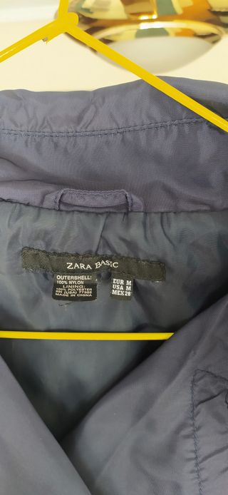 (PERFECTA) Gabardina corta azul