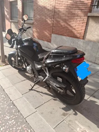 Moto Daelim averiada