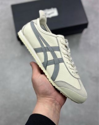 Onitsuka Tiger Scarpe Unisex Grigio Bianco Nuove