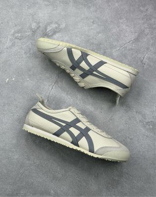 Onitsuka Tiger Scarpe Unisex Grigio Bianco Nuove