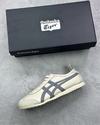 Onitsuka Tiger Scarpe Unisex Grigio Bianco Nuove