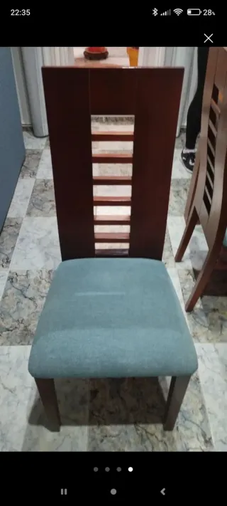 Mesa de comedor con 6 sillas