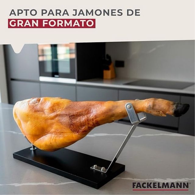 Jamonero de madera y metal NUOVO