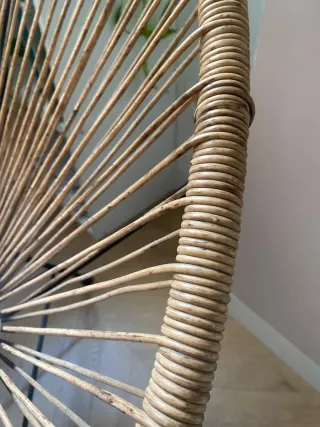 Silla Acapulco Sklum Ratán y Metal