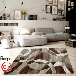 Tappeto moderno circles