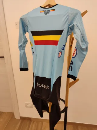 Tuta Ciclismo Skinsuit nazionale Belgio nuovo