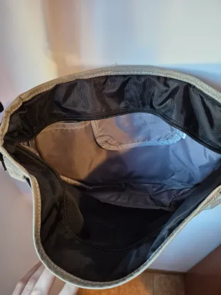 Borsa a tracolla grigia