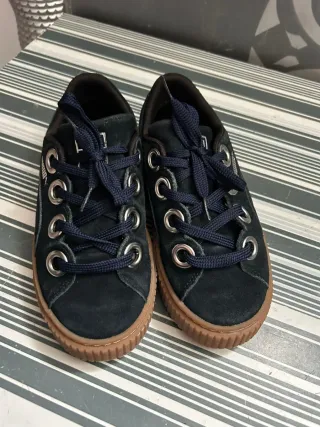 Zapatillas Puma Platform Kiss Suede talla 35.5