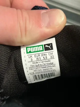 Zapatillas Puma Platform Kiss Suede talla 35.5