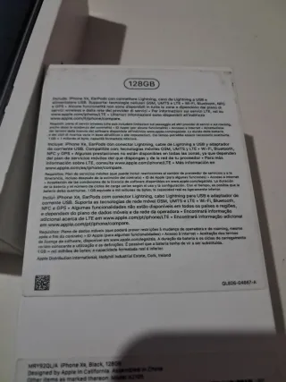 Scatola vuota originale per iPhone XR