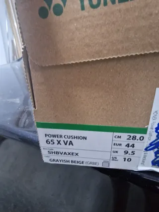 Zapatillas Yonex Blancas y Verdes