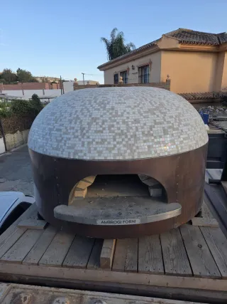 Horno de leña industrial
