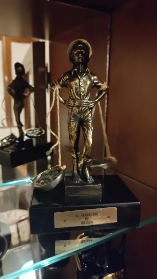 Figura Cenachero Bronce Málaga